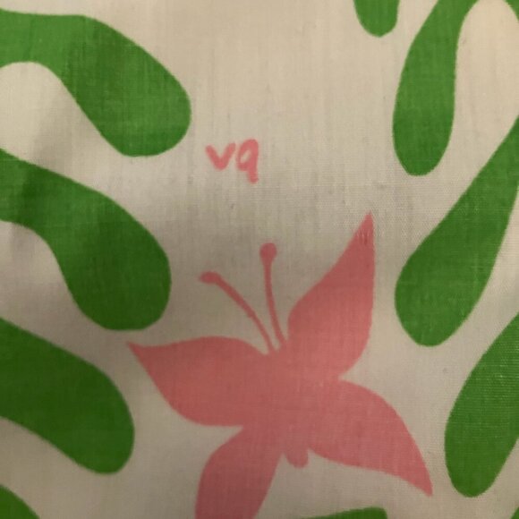 Vested Gentress Green Leaves, Pink Snails - Picture 5 of 7